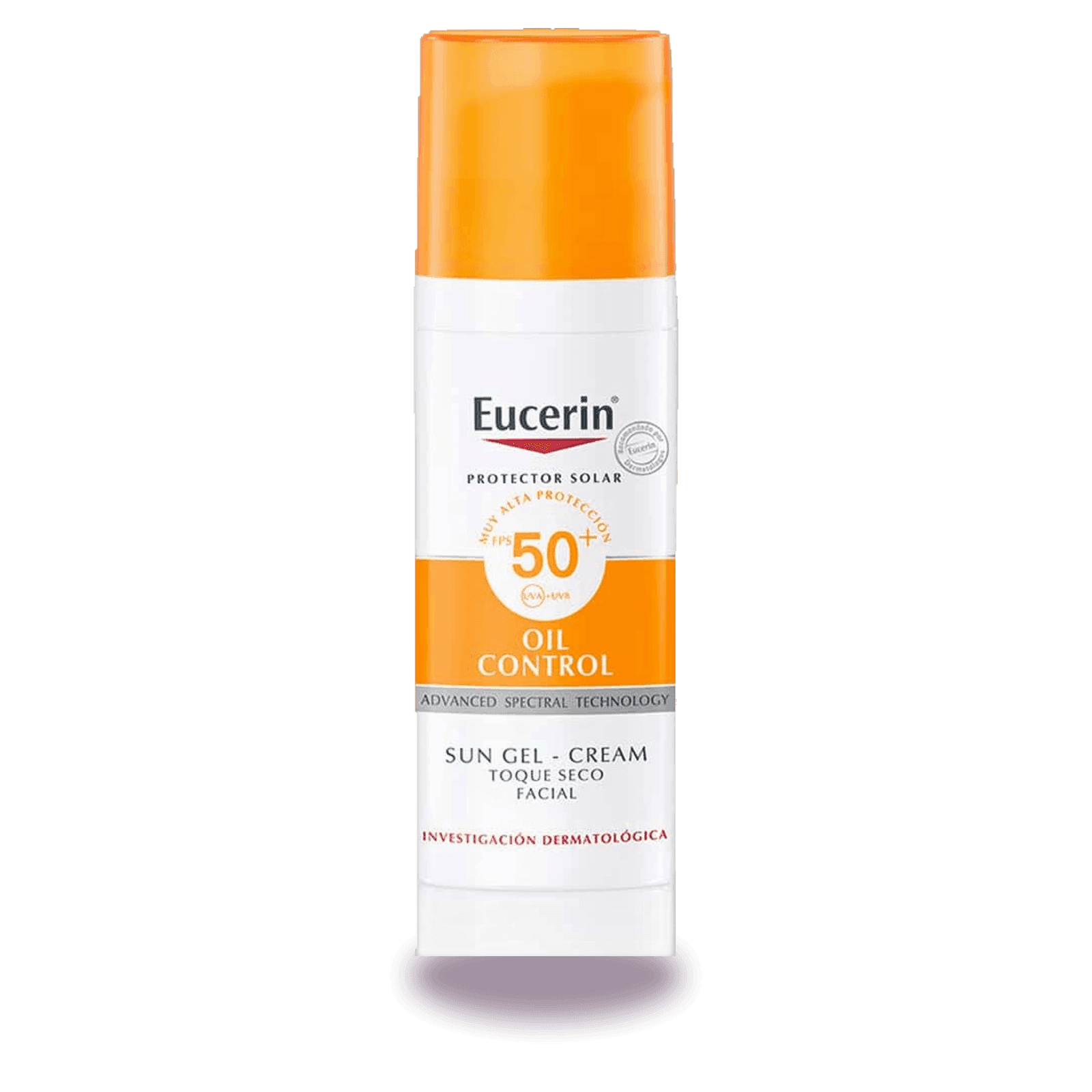 FRASCO 50 ML Protector Solar Facial en Gel Crema Eucerin Oil Control FPS50+