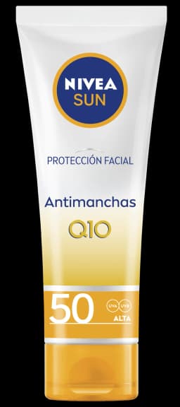 Bloqueador Facial NIVEA Sun Antimanchas & Antiedad Q10 FPS50 50ml 2