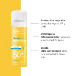 Bloqueador Solar Bariesun SPF 50+ Bruma Spray 200 ml Uriage 2