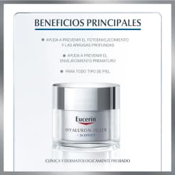 Eucerin Crema Facial de Día para Piel Seca FPS15 Hyaluron-Filler + 3x Effect 50ml 2