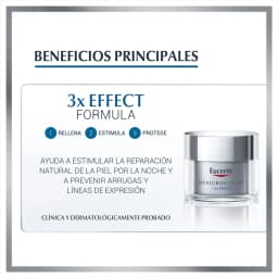 Eucerin Crema Facial de Noche Hyaluron-Filler + 3x Effect 50ml 3