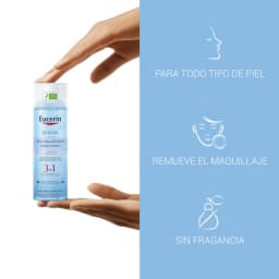 Eucerin Loción Micelar Limpiadora 3 en 1 DermatoCLEAN 200ml 4