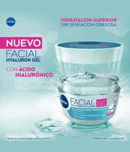 Facial Hyaluron Gel NIVEA con Ácido Hialurónico - 100 ml 4