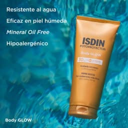 Fotoprotector Isdin Body Glow Spf30 200ml 3