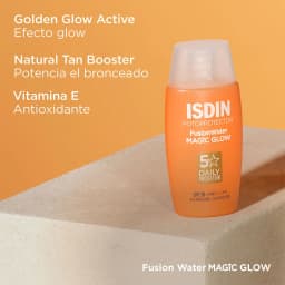 Fotoprotector Isdin Fusion Water Magic Glow Spf30 50ml 5