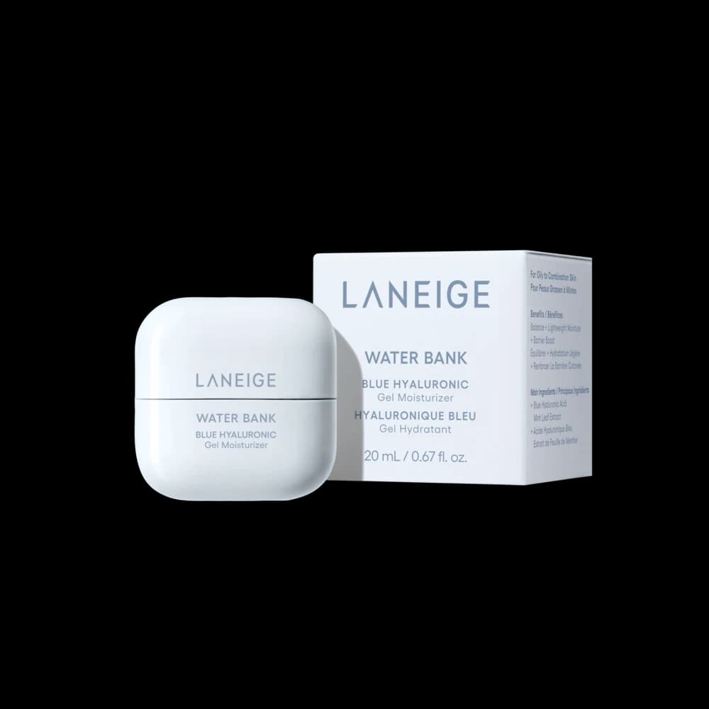 Gel Facial Laneige Water Bank Blue Hyaluronic Gel Moisturizer Mini 20ml