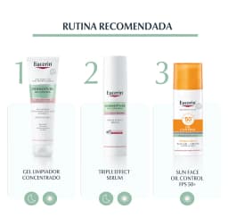 Gel Limpiador Eucerin Triple Effect Concentrado Dermopure 150ml 5
