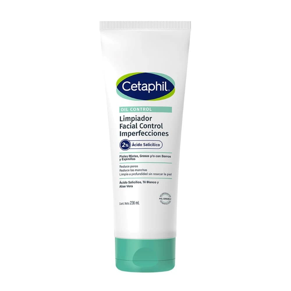 Oil Control Limpiador Facial Control Imperfecciones Cetaphil