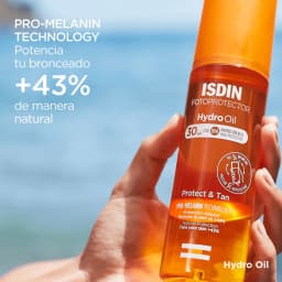 Pack ISDIN: Fotoprotector ISDIN Hydro Oil Fps 30 X 200ml + Fotoprotector ISDIN Hydrolotion 50+ 200ml 2