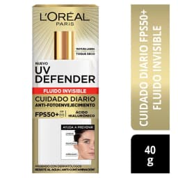 Pack L'Oreal Paris Serum Rostro Retinol + Protector Solar UV Defender Fluid 2