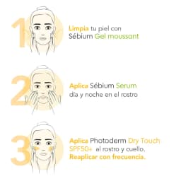 Photoderm Dry Touch Claro Spf50+ 40ml Bioderma 3