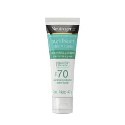 Protector Solar Facial Sun fresh Derm care Sin color FPS 70 40g Neutrogena 2