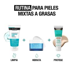 Protector Solar Facial Sun fresh Derm care Tono medio FPS 70 40g Neutrogena 5