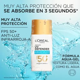Protector Solar Uv Defender Aqua Fusion L'Oréal Paris 3