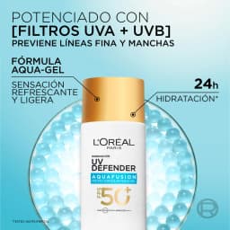 Protector Solar Uv Defender Aqua Fusion L'Oréal Paris 5
