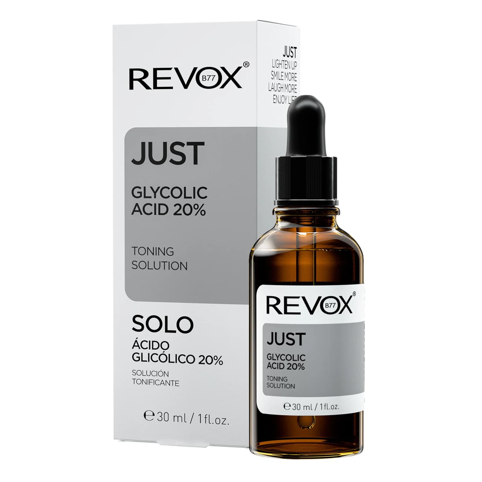 Serum Just Ácido Glicólico 30ml Revox