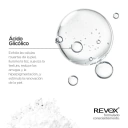 Serum Just Ácido Glicólico 30ml Revox 4