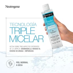 Set Neutrogena Agua Micelar Hydro Boost X 400ml + Humectante Hydro Boost Water Gel Noche X 50 g 3