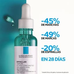 Set Sérum La Roche Posay Effaclar Ultra Concentrado 30ml + Gel Limpiador Facial La Roche Posay Effaclar 200ml 5