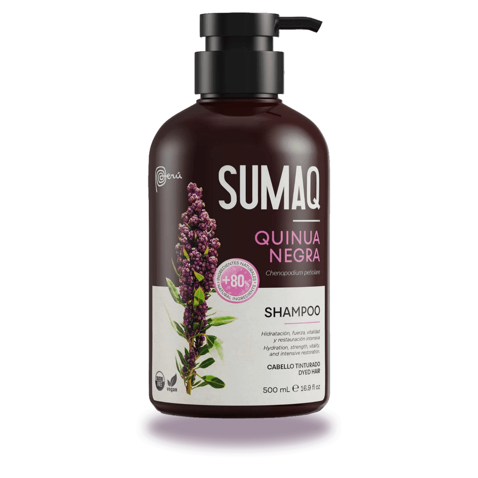 Shampoo Quinua Negra 500ml Sumaq